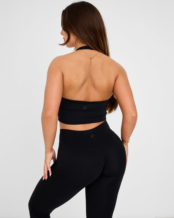 Legacy Halterneck väst topp - hover image