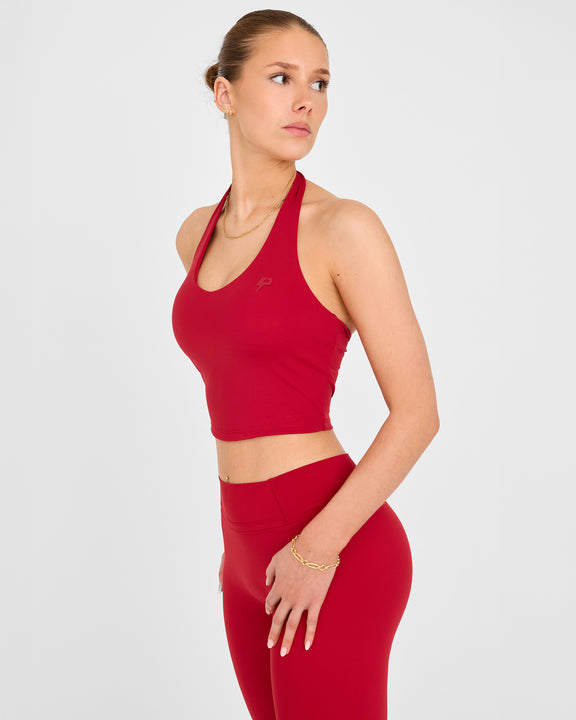 Legacy Halterneck väst topp - hover image