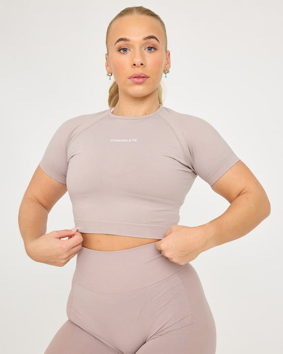 Evolve Nahtloses SS Crop Top