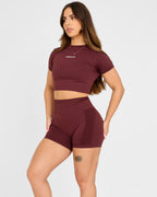 Evolve Seamless SS Crop Top