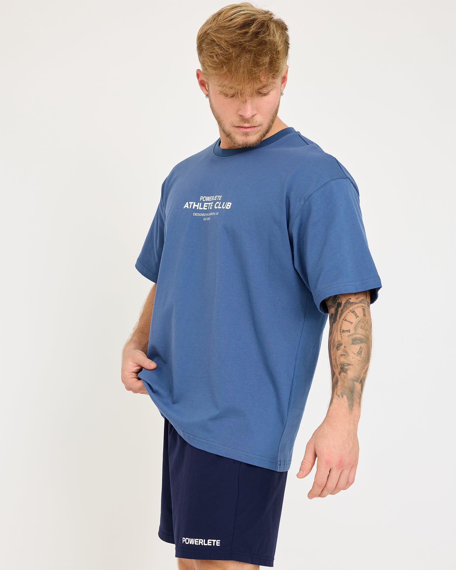 Athlete Club T-Shirt in Übergröße