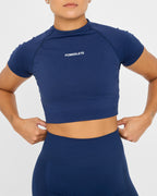 Evolve Seamless SS Crop Top