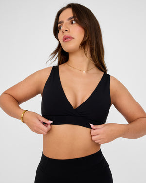 Reggiseno sportivo Legacy Ultimate con scollo a V