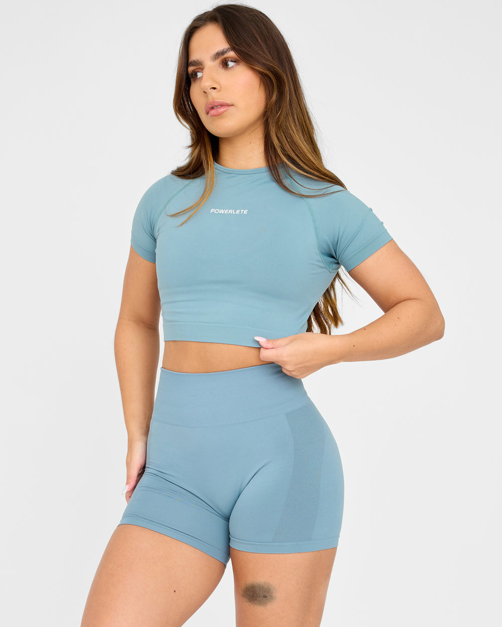 Evolve Sømløs SS Crop Top