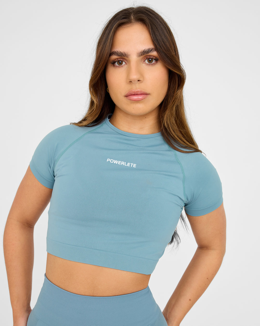 Evolve Sømløs SS Crop Top