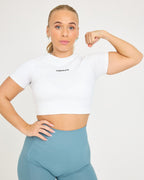 Evolve Nahtloses SS Crop Top