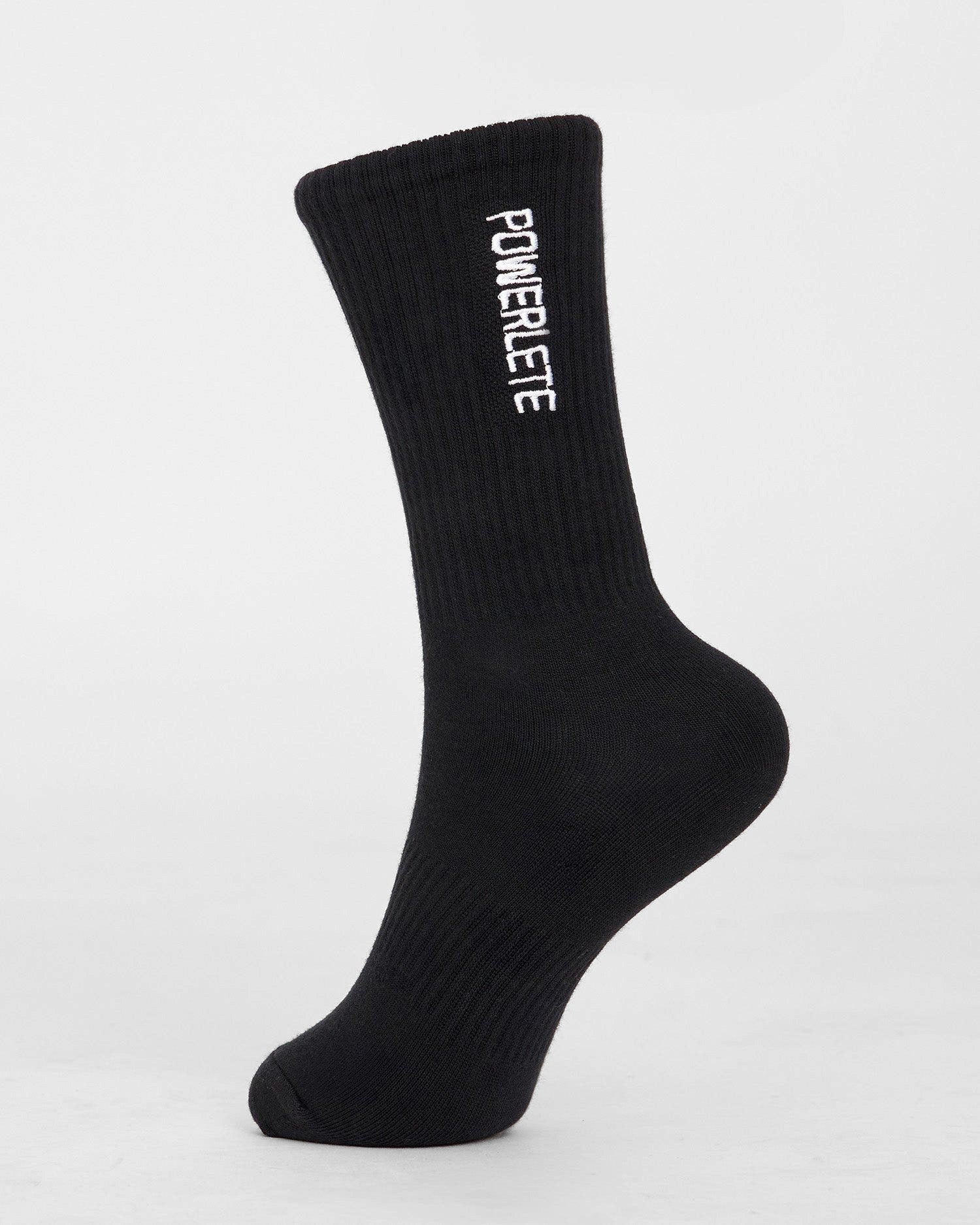 Premium bestickte Crew Socken