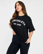Varsity T-Shirt in Übergröße