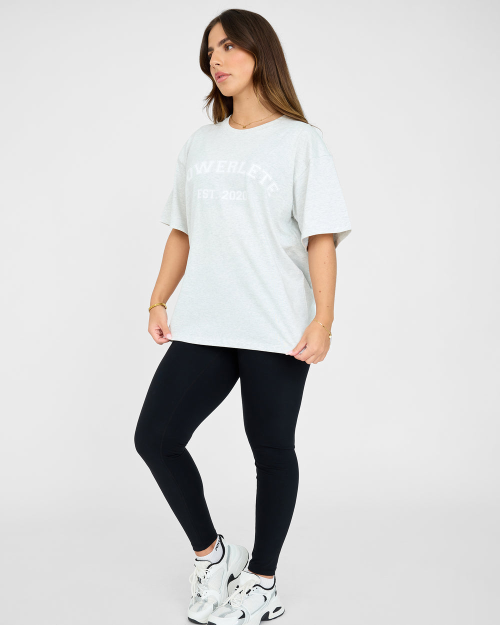 Varsity T-Shirt in Übergröße
